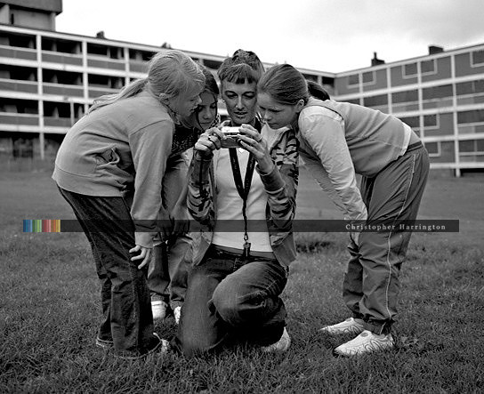 Photo Lesson, the Liberties, Dublin, Ireland, 2004